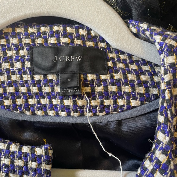 J Crew cropped tweed jacket - Picture 4 of 5